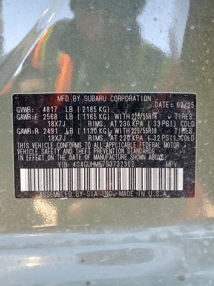 2025 SUBARU Crosstrek