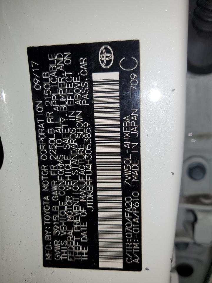 2017 TOYOTA PRIUS