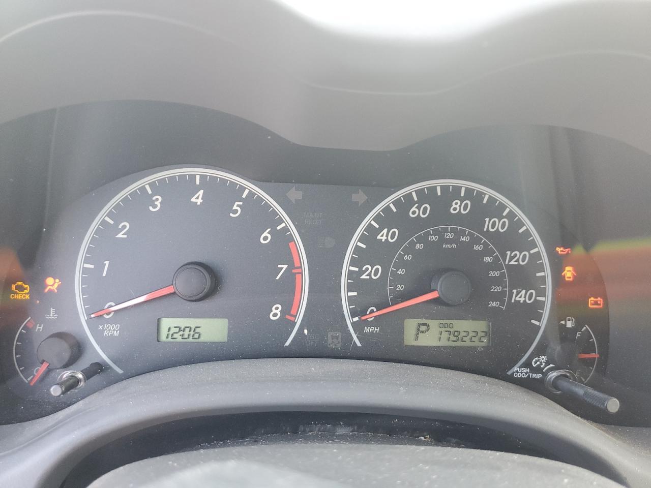 2009 TOYOTA COROLLA