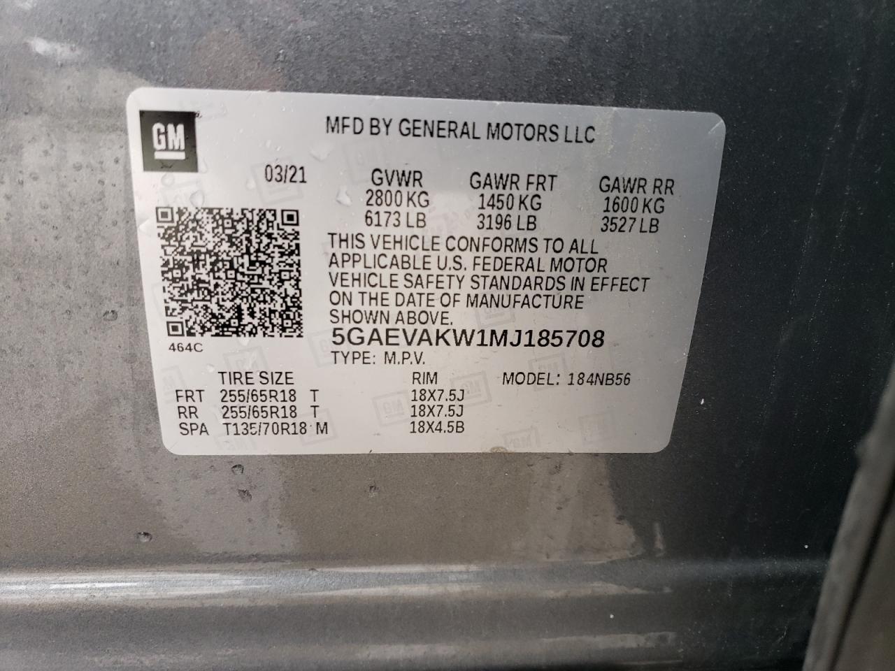 2021 BUICK ENCLAVE