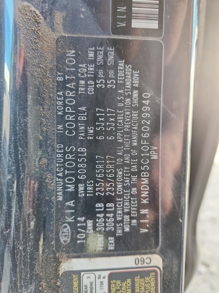 2015 KIA SEDONA