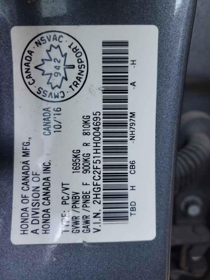 2017 HONDA CIVIC