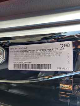 2020 AUDI A3