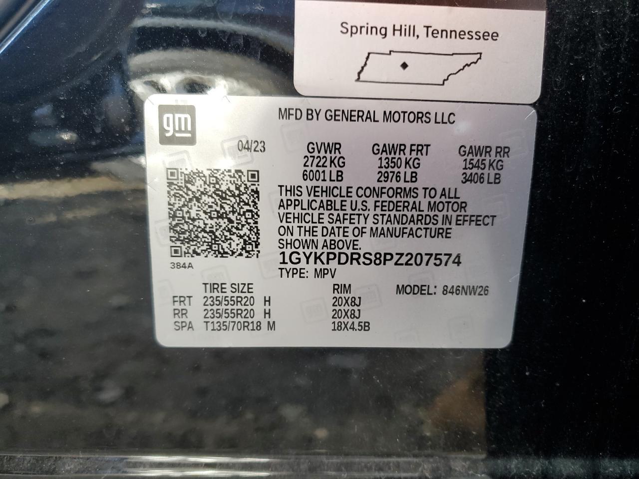 2023 CADILLAC XT6