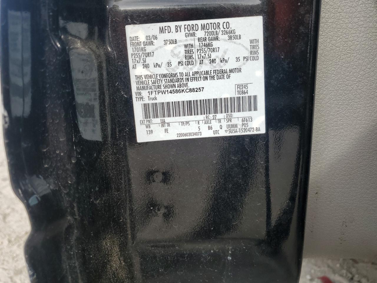 2006 FORD F-150