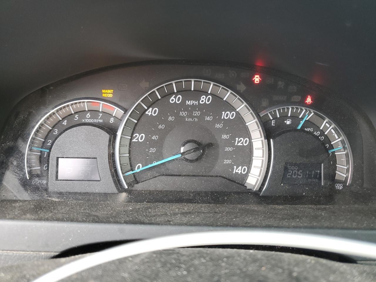2012 TOYOTA CAMRY