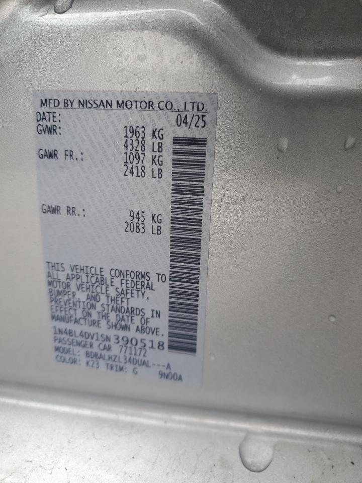2025 NISSAN ALTIMA