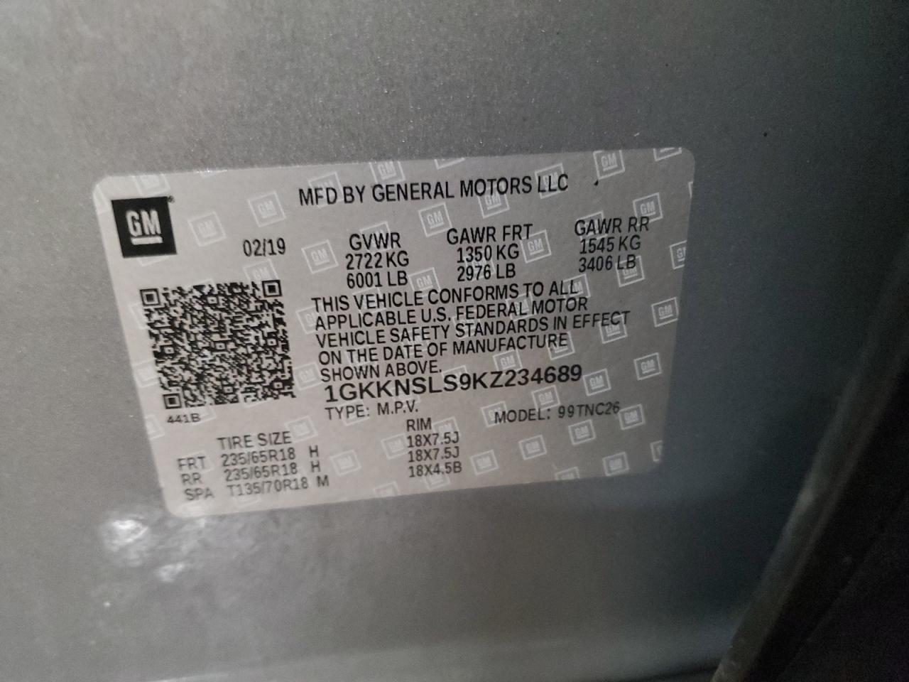 2019 GMC ACADIA