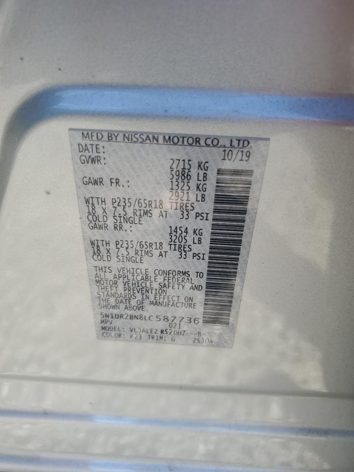 2020 NISSAN PATHFINDER