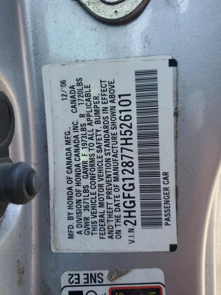 2007 HONDA CIVIC