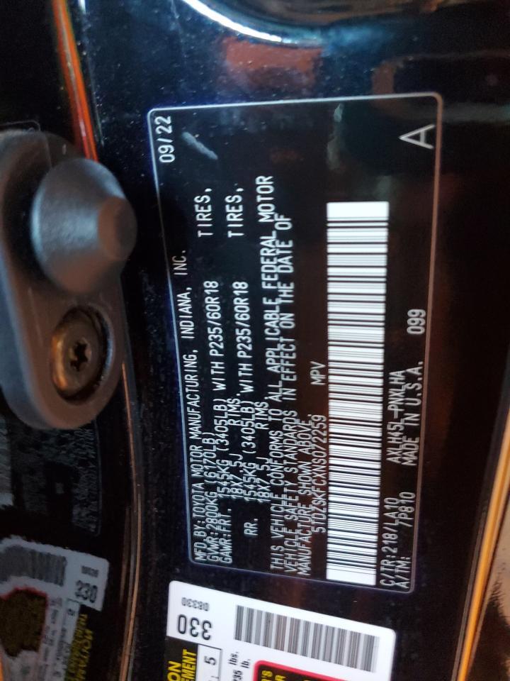 2022 TOYOTA SIENNA