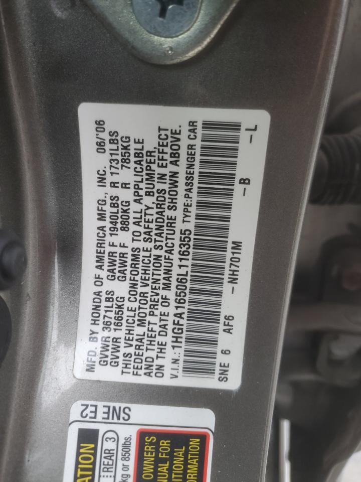 2006 HONDA CIVIC