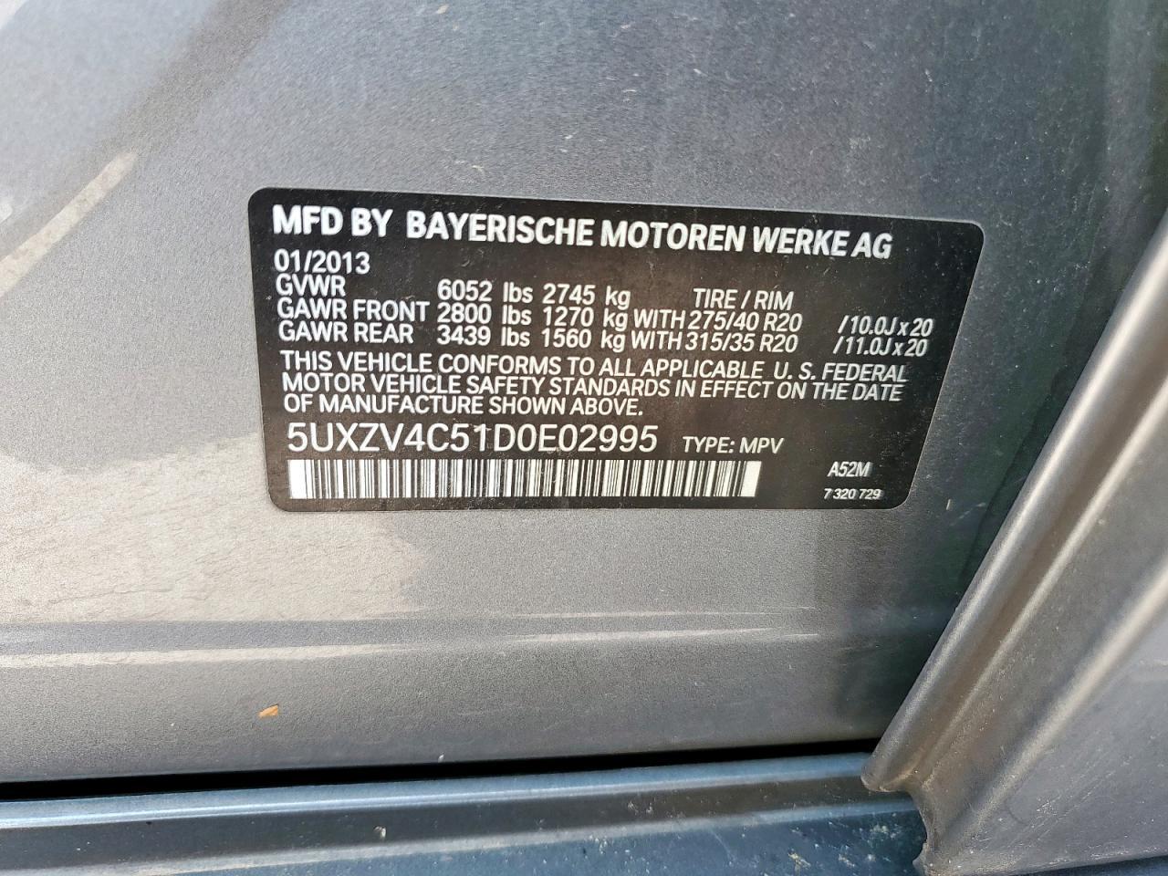 2013 BMW X5