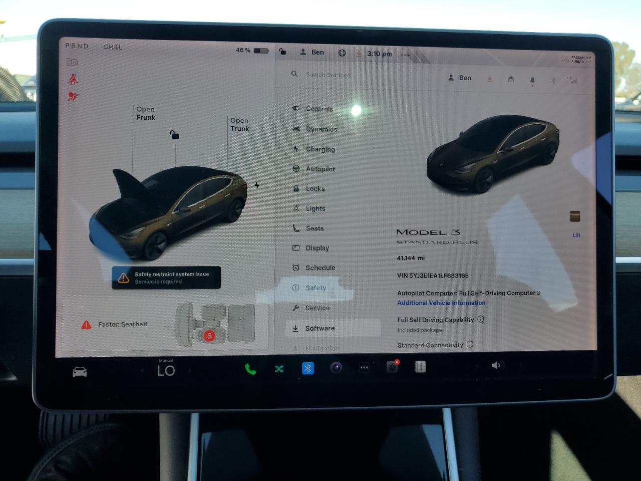 2020 TESLA MODEL 3