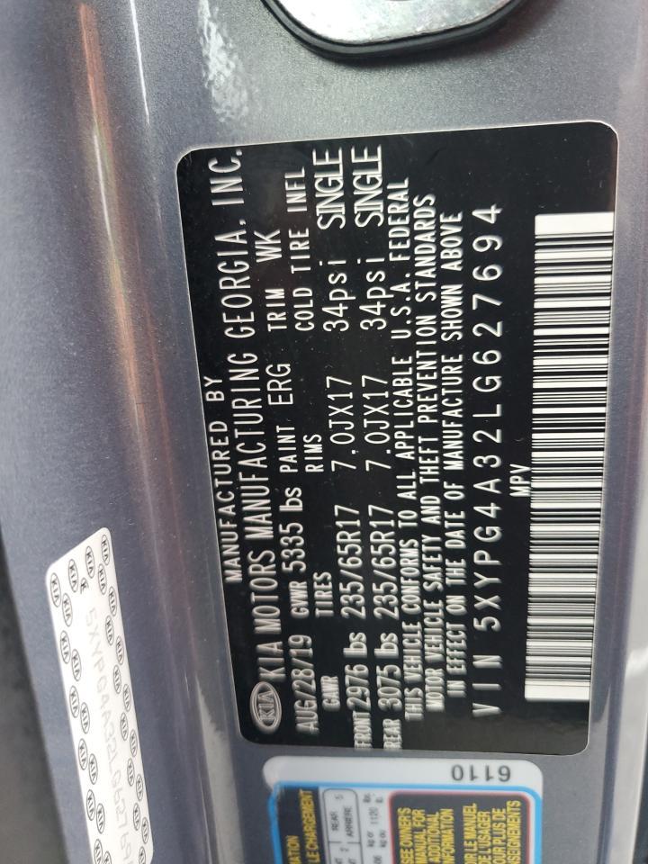 2020 KIA SORENTO
