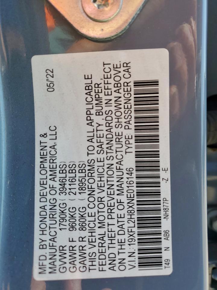 2022 HONDA CIVIC