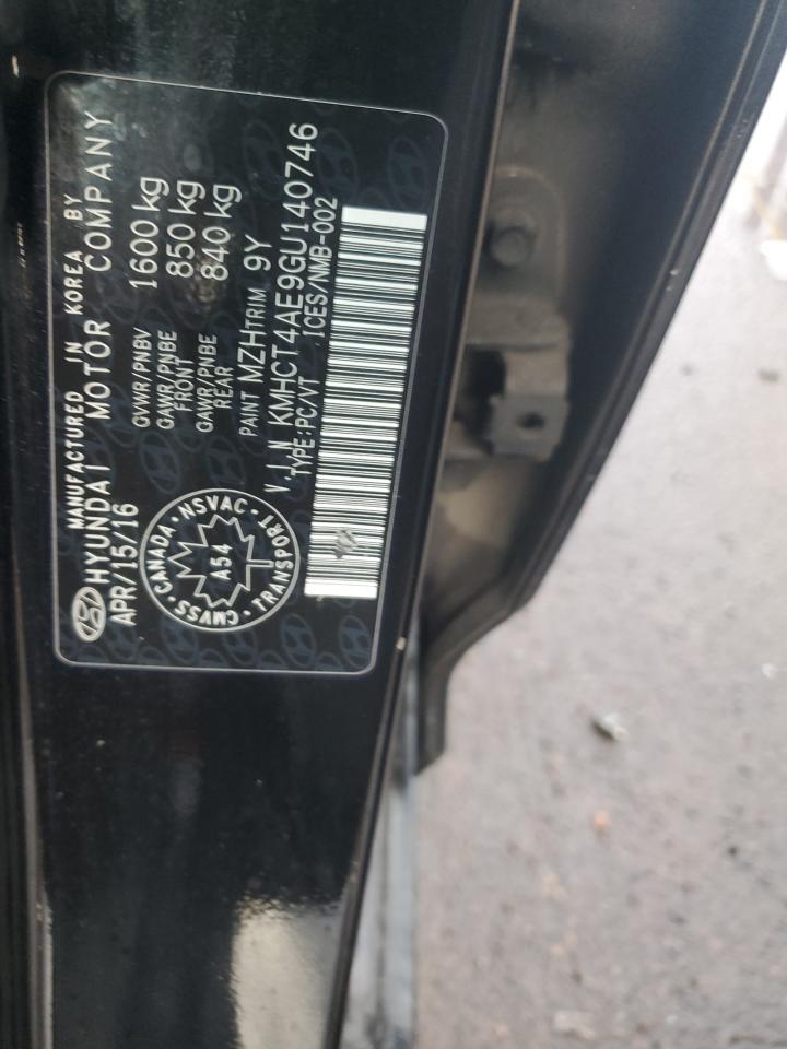 2016 HYUNDAI ACCENT