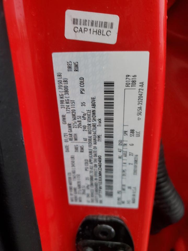 2021 FORD F-150