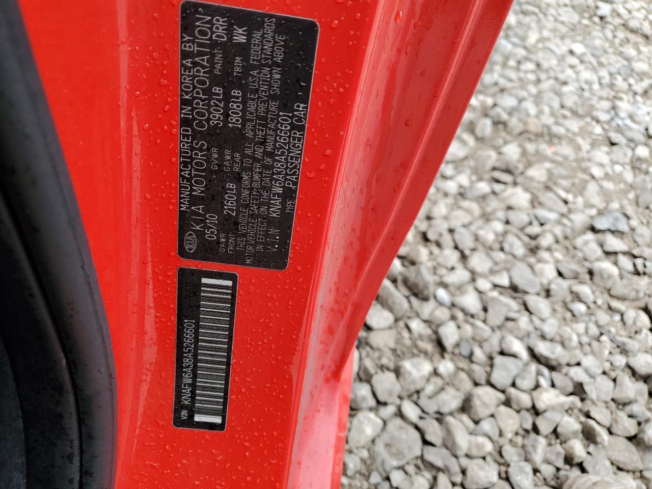 2010 KIA FORTE
