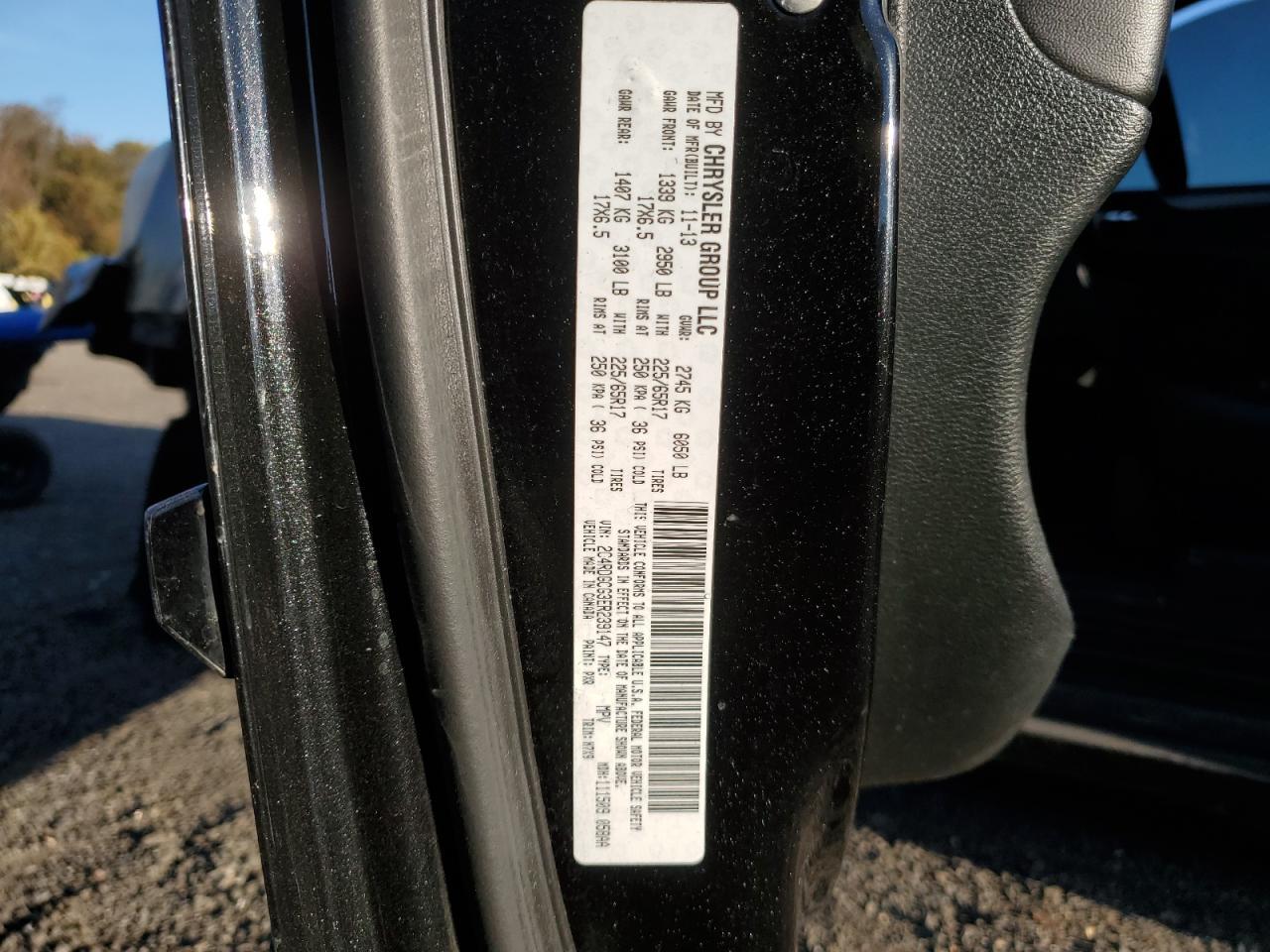 2014 DODGE GRAND CARAVAN