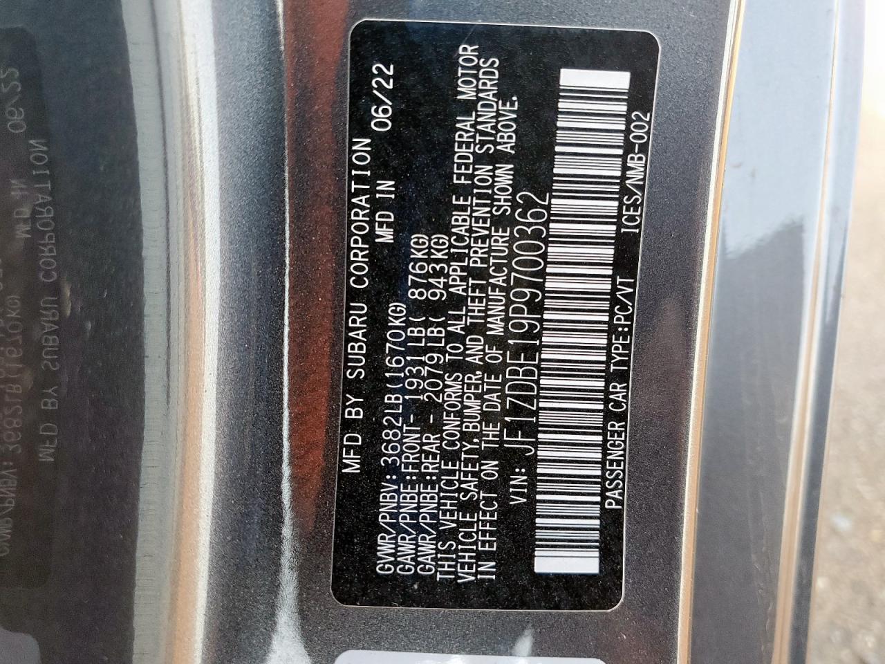 2023 SUBARU BRZ