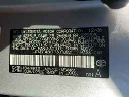 2007 TOYOTA CAMRY