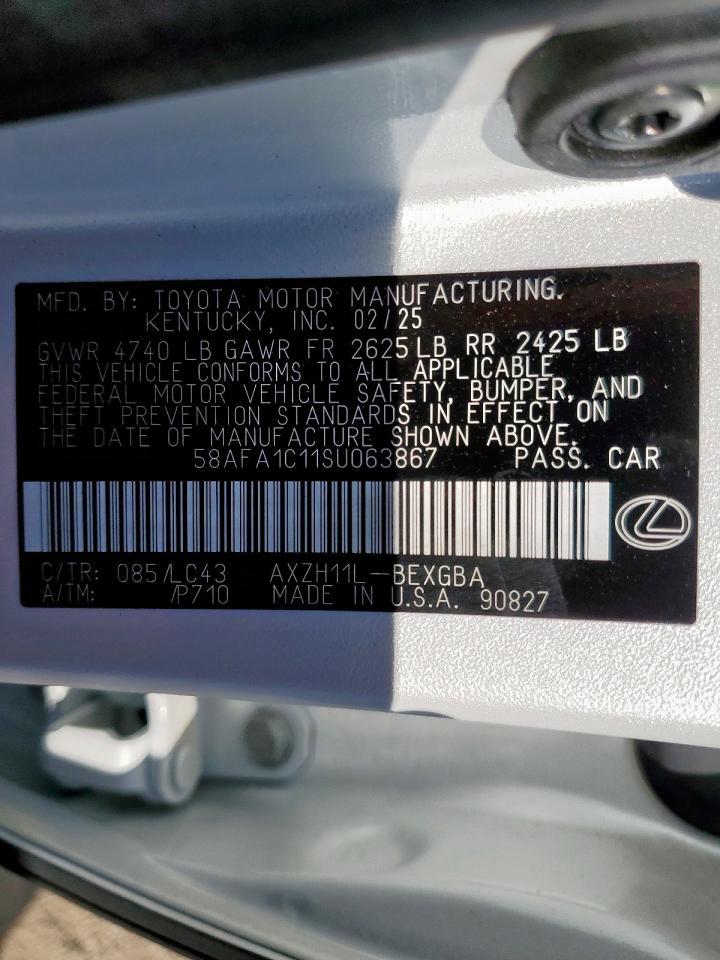 2025 LEXUS ES 300H