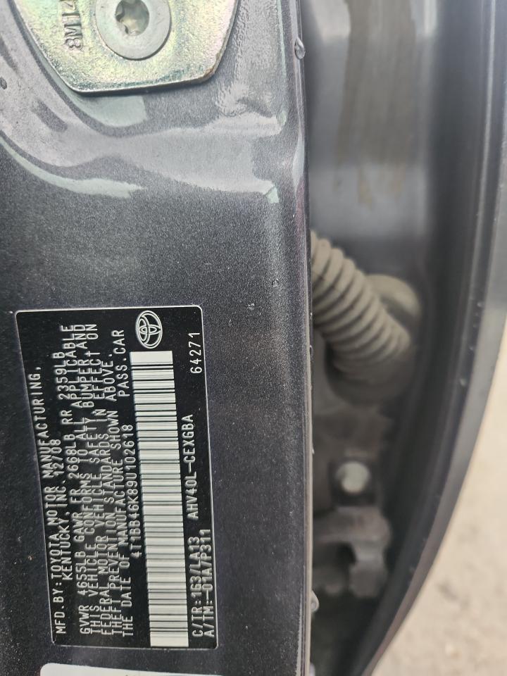 2009 TOYOTA CAMRY