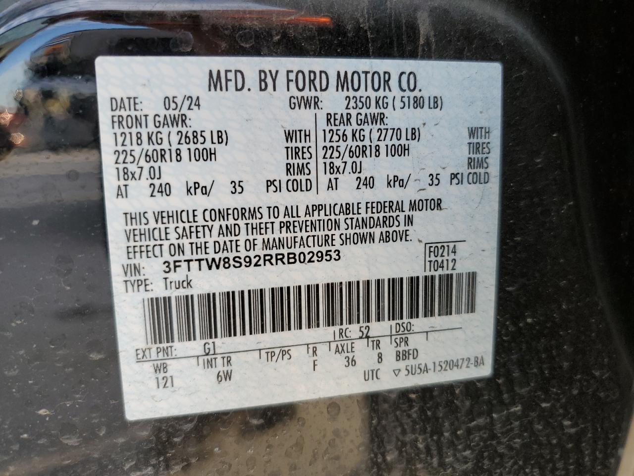 2024 FORD Maverick