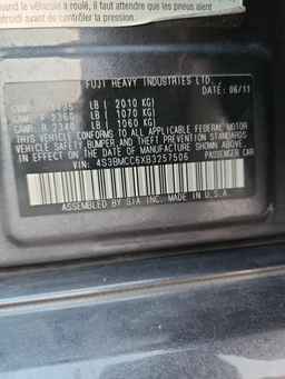 2011 SUBARU Legacy