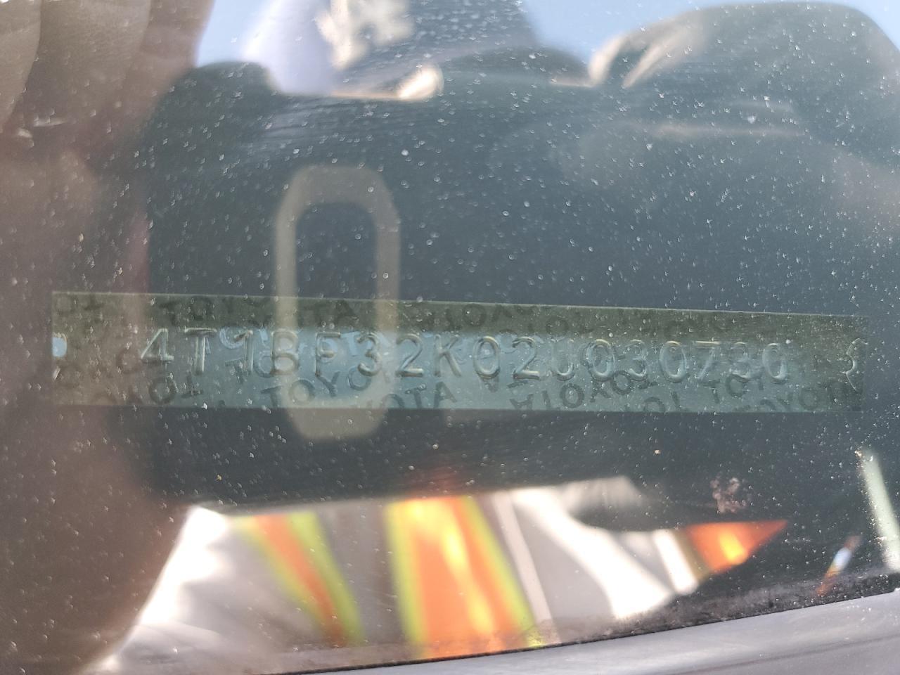 2002 TOYOTA CAMRY