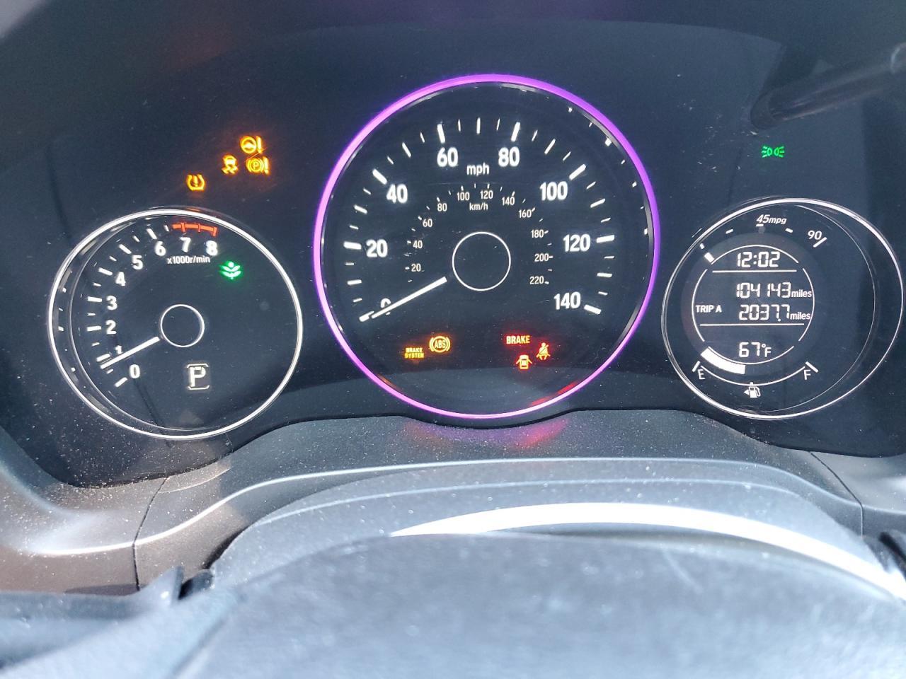 2016 HONDA HR-V
