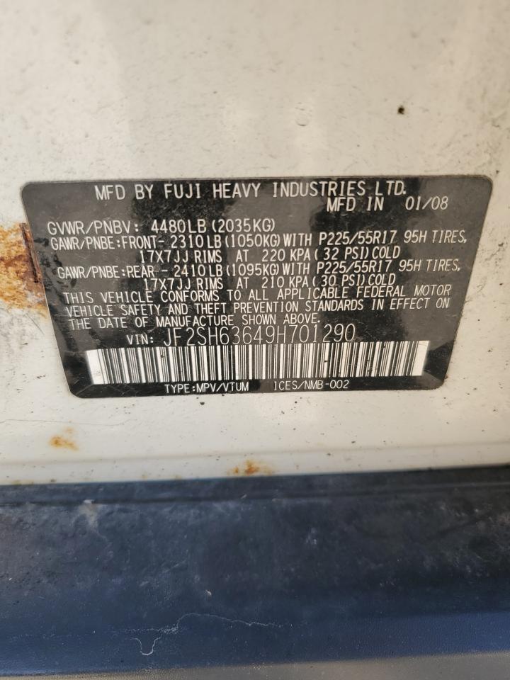 2009 SUBARU FORESTER