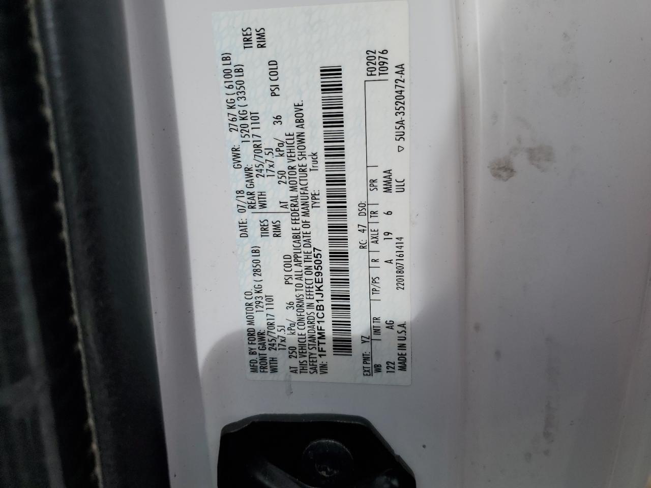 2018 FORD F-150
