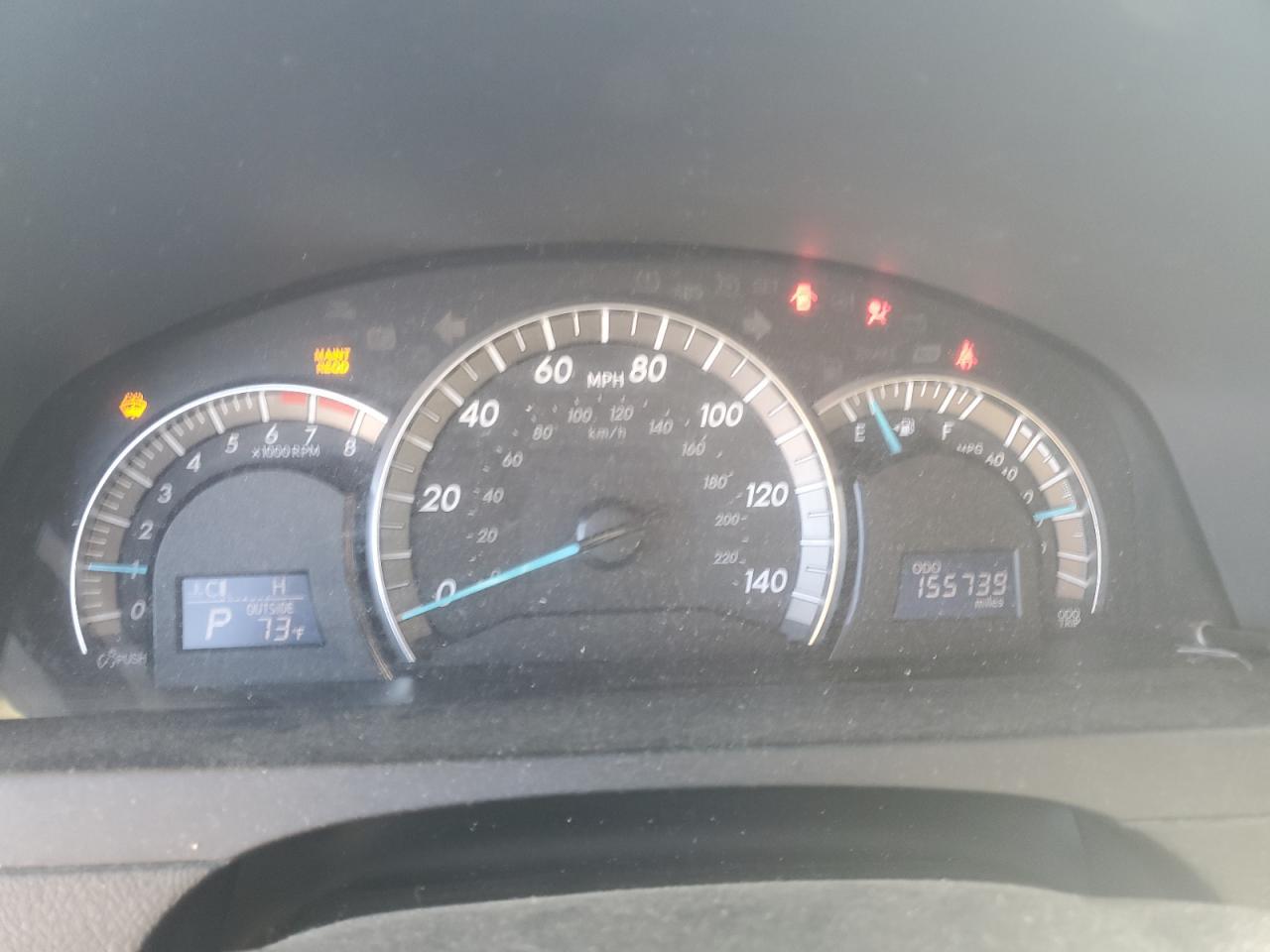 2012 TOYOTA CAMRY