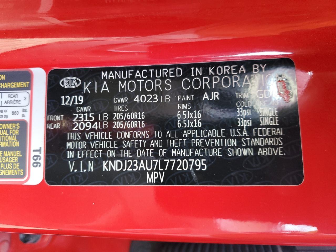 2020 KIA SOUL