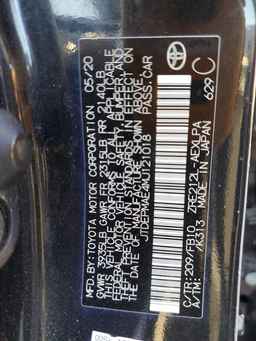 2021 TOYOTA COROLLA