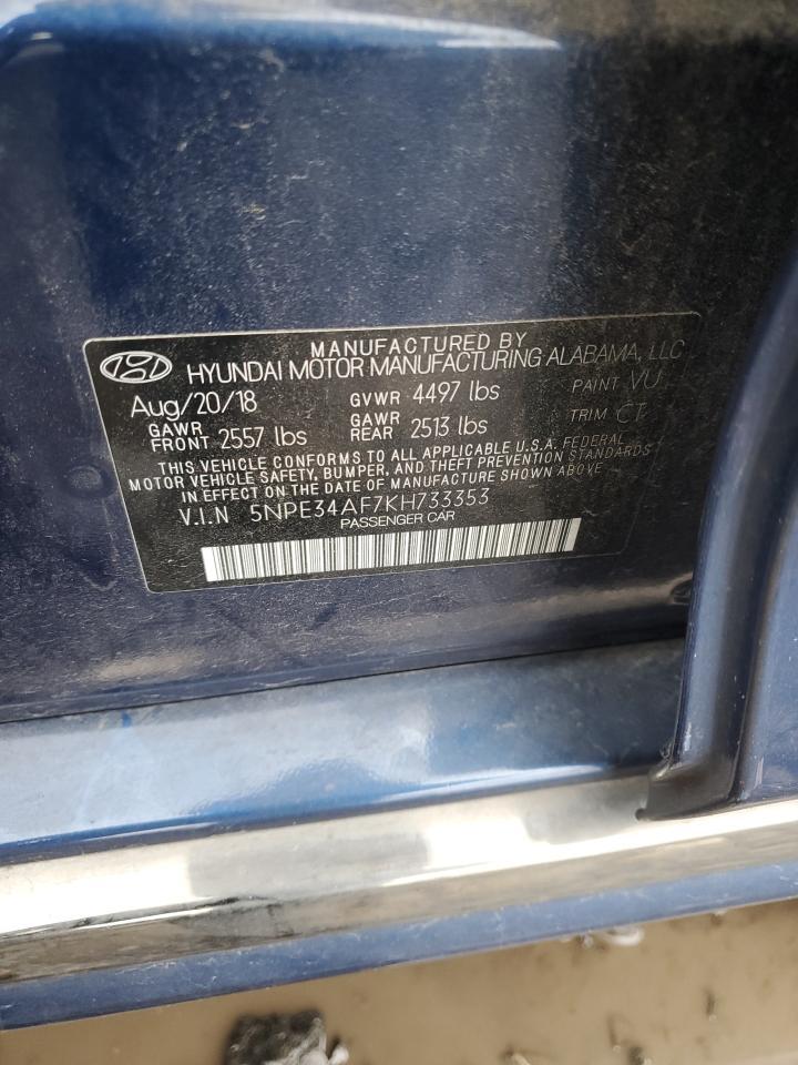 2019 HYUNDAI SONATA