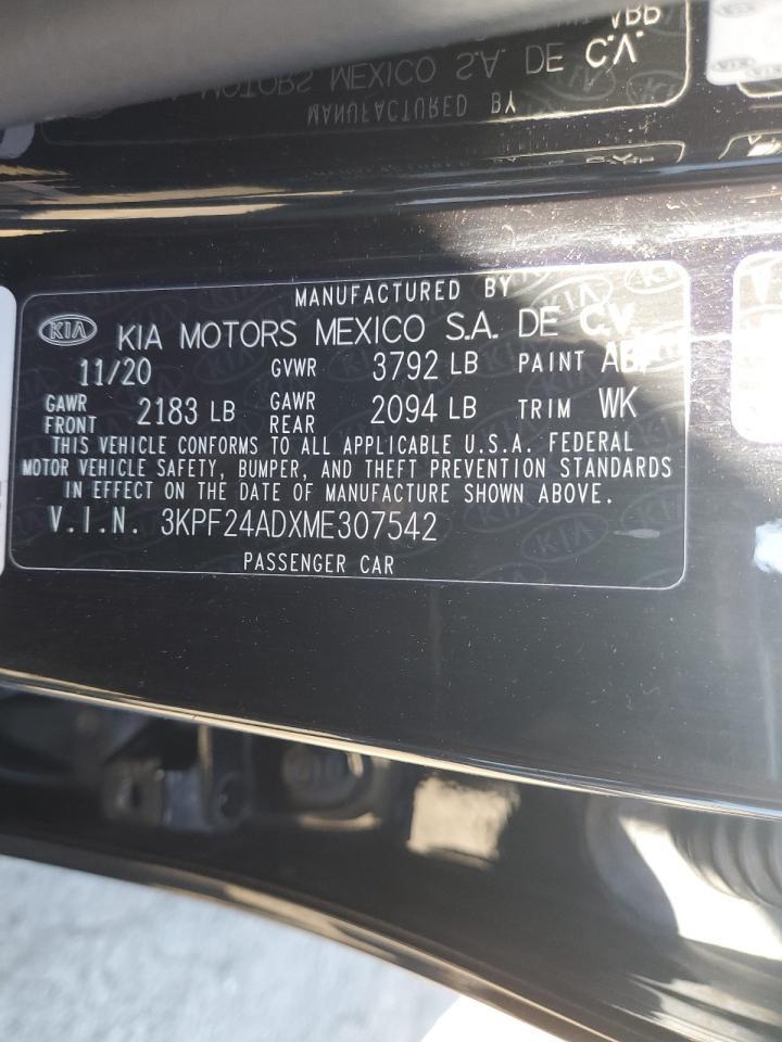 2021 KIA FORTE