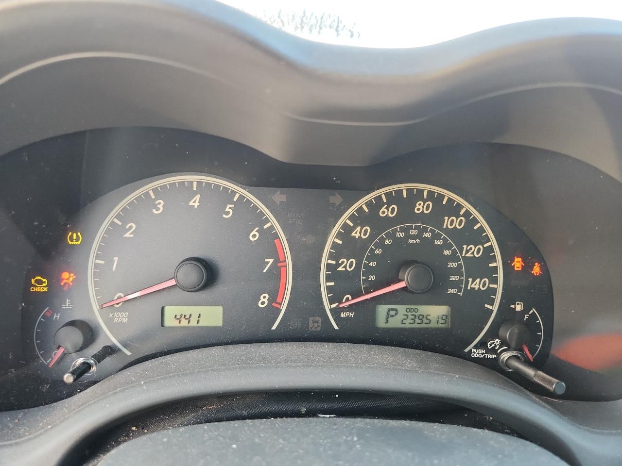 2009 TOYOTA COROLLA