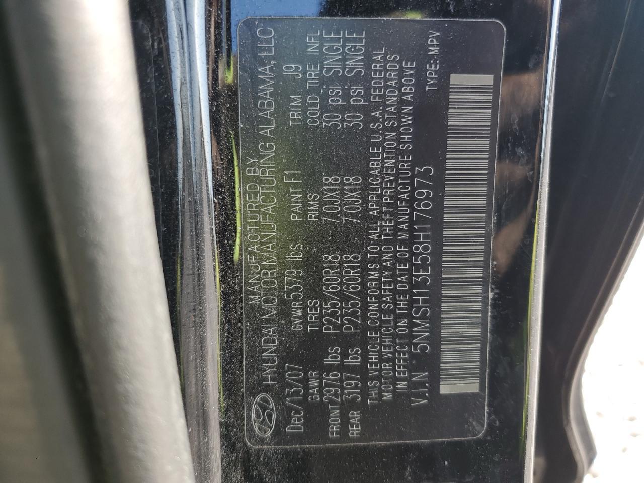 2008 HYUNDAI SANTA FE