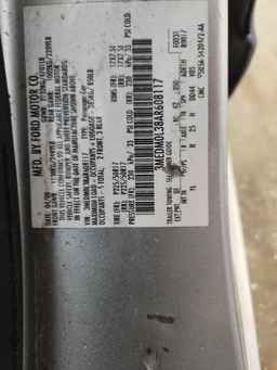 2010 MERCURY Milan