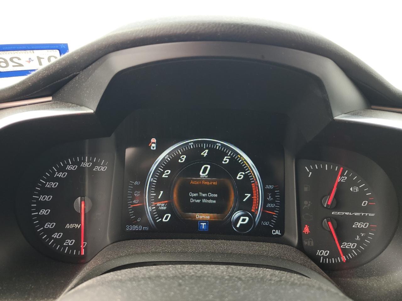 2019 CHEVROLET CORVETTE