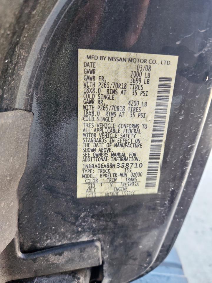 2008 NISSAN Titan