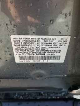 2012 HONDA PILOT
