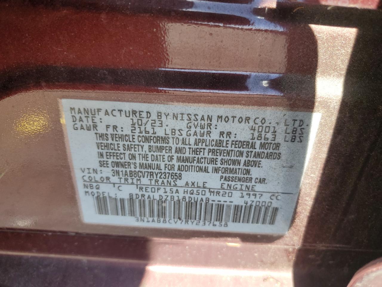 2024 NISSAN SENTRA