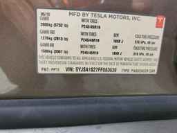 2015 TESLA MODEL S