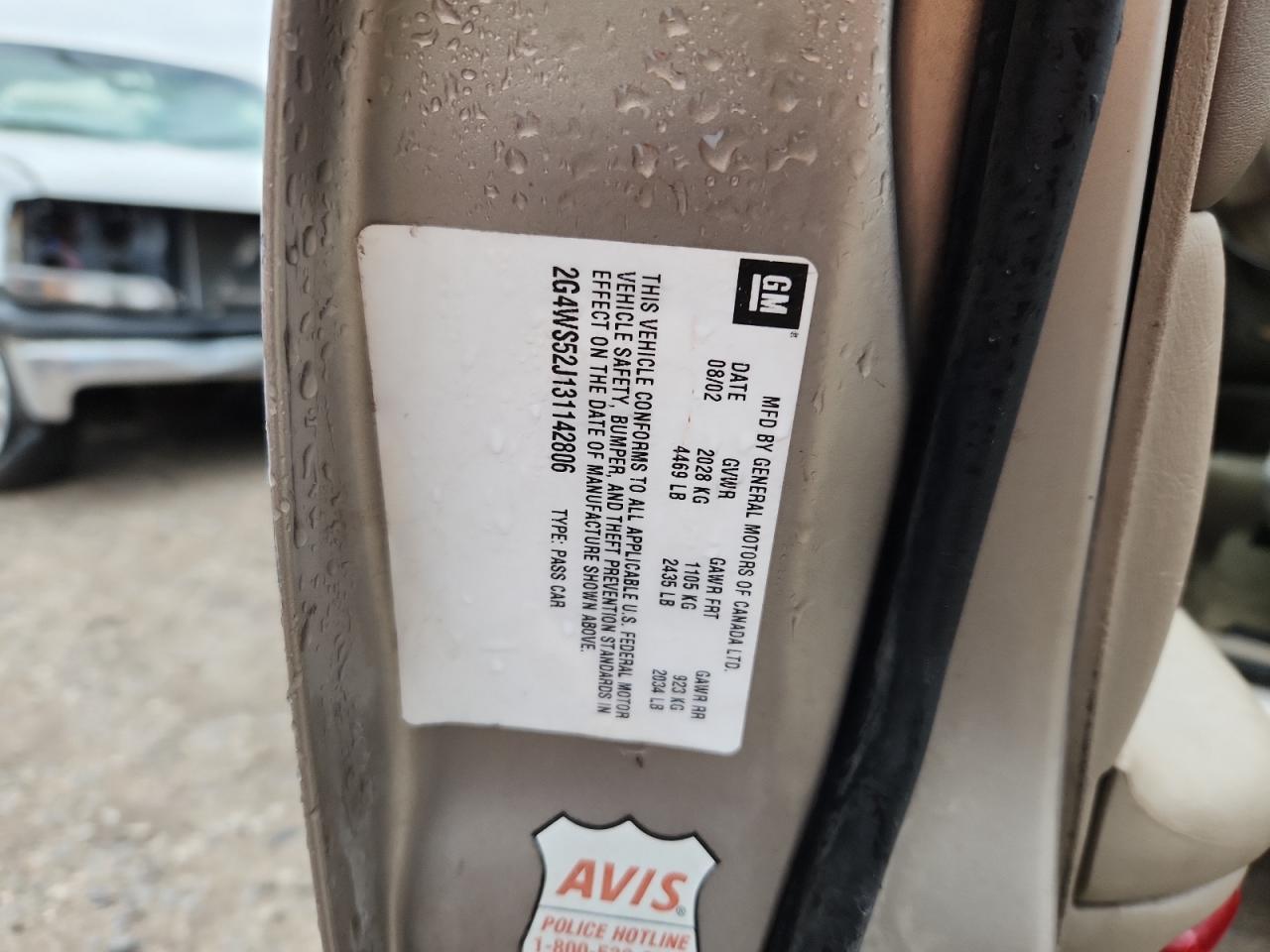 2003 BUICK Century