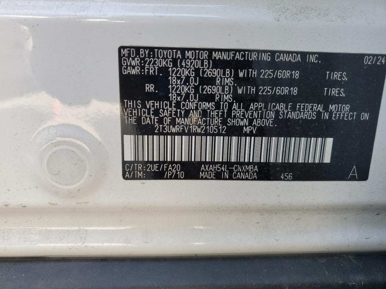 2024 TOYOTA RAV4