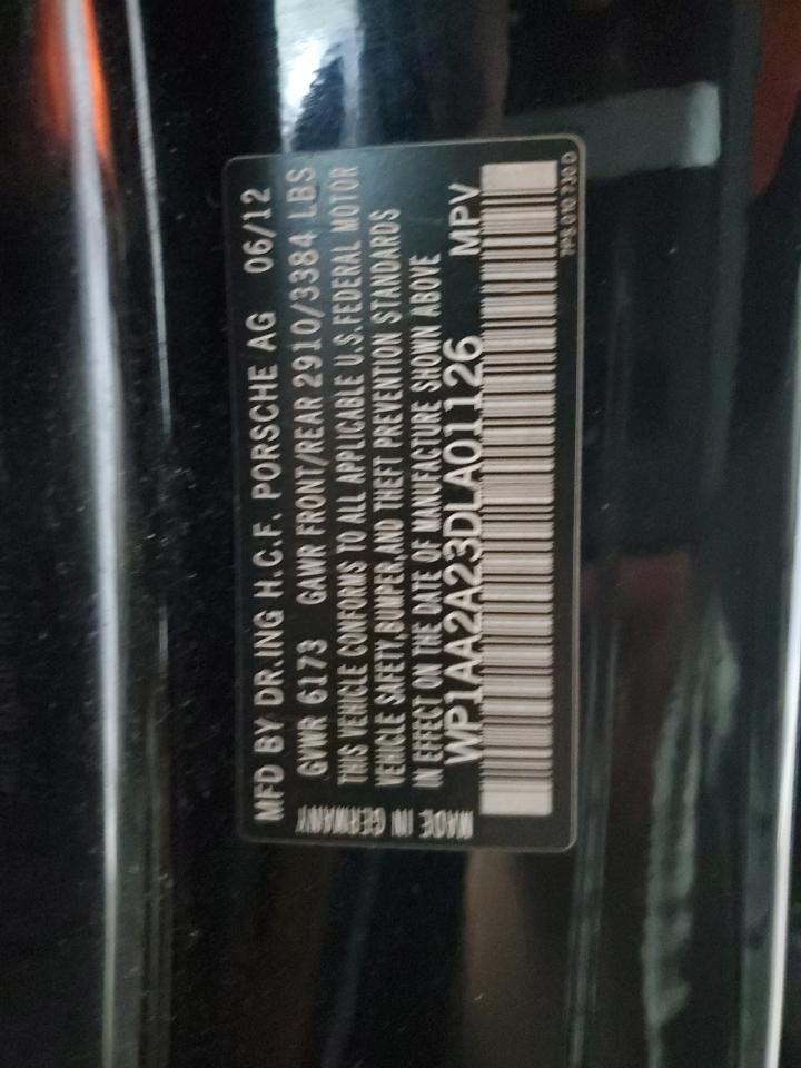 2013 PORSCHE CAYENNE